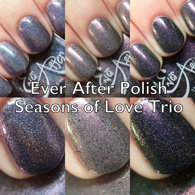 Ever After Polish Seasons of Love Trio Swatches