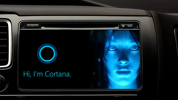 Microsoft Cortana for car