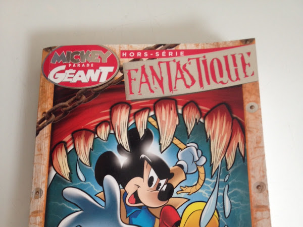 Lecture de vacances avec Mickey