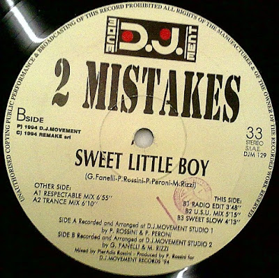 2 Mistakes - Sweet Little Boy (1994) (Vinyl) (WAV) (DJ Movement) (DJM 129)