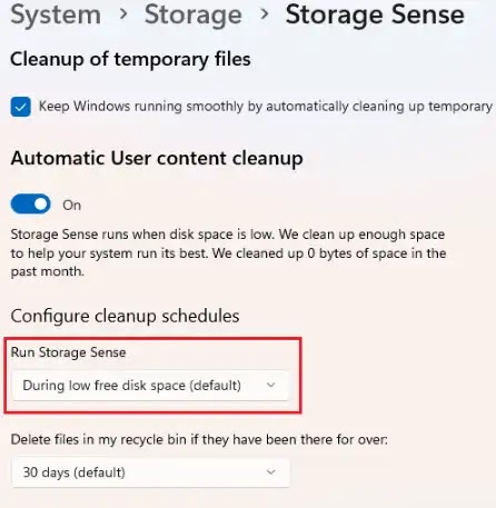 Cara Mengaktifkan Storage Sense di Windows 11-5