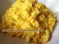 Cara Membuat Scrambled Eggs