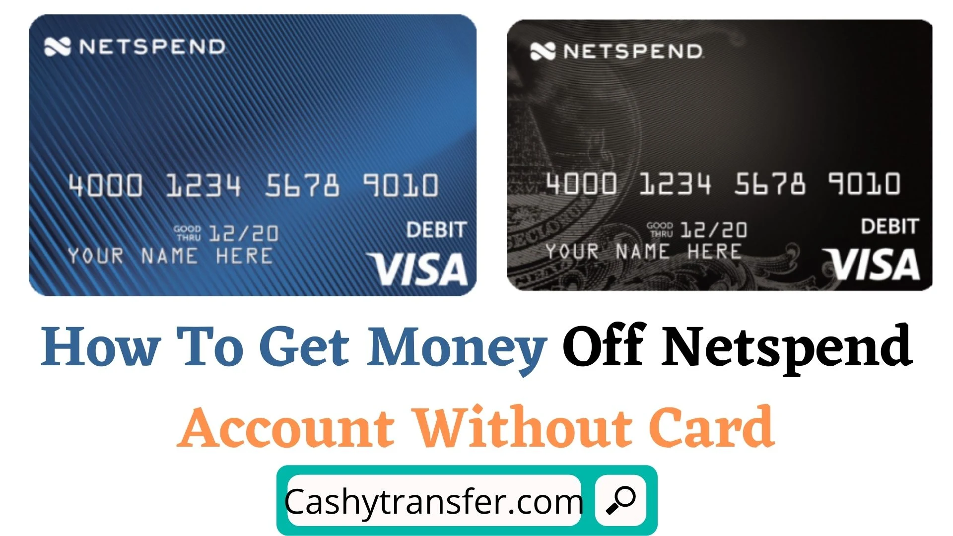 Get Money Off Netspend Account Without Card