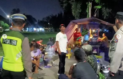 Patroli Polsek Wirobrajan Ciptakan Keamanan Malam, Imbau Warga Waspada dan Hindari Aktivitas Larut Malam