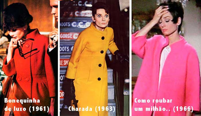 Casaco Audrey Hepburn em filmes