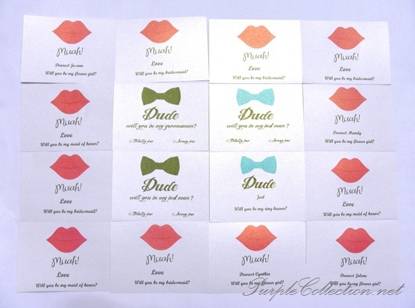 Lynne's Wedding Invitation Cards, Lynne's, Wedding, Dude, Muah, Love, Will you be my best man