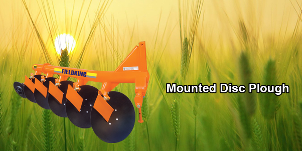 mounted disc plough