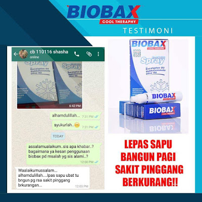 Tips Hilangkan Sakit Belakang Dengan Biobax Cool Therapy , Tips Hilangkan Sakit Pinggang , Cara Hilangkan Sakit Belakang , Ubat Untuk Sakit Belakang , Cara Mengurangkan Sakit Belakang , Ubat Sakit Belakang , Spray Untuk Sakit Belakang , Kandungan Biobax Cool Theraphy , Kelebihan Biobax Cool Theraphy