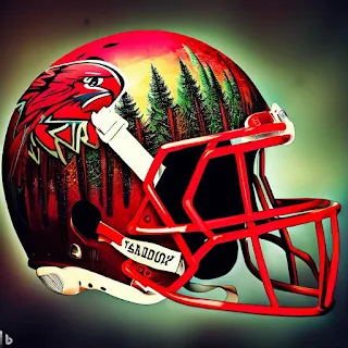 Stanford Cardinal Concept Football Helmets