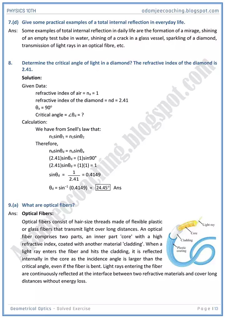 geometrical-optics-solved-textbook-exercise-physics-10th