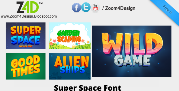Super Space font free download