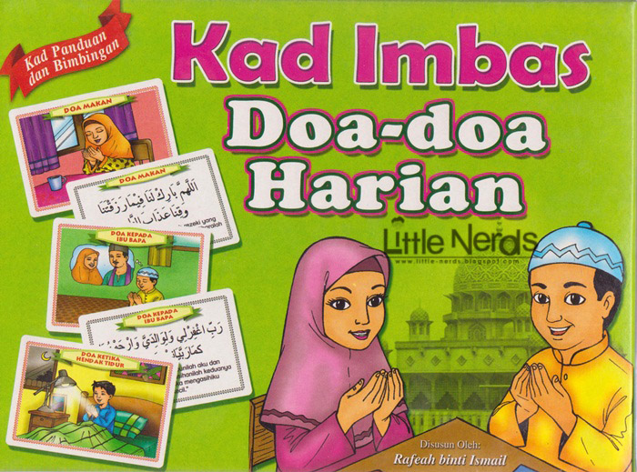 Little Nerds  Flash Cards Doa  Doa Harian 