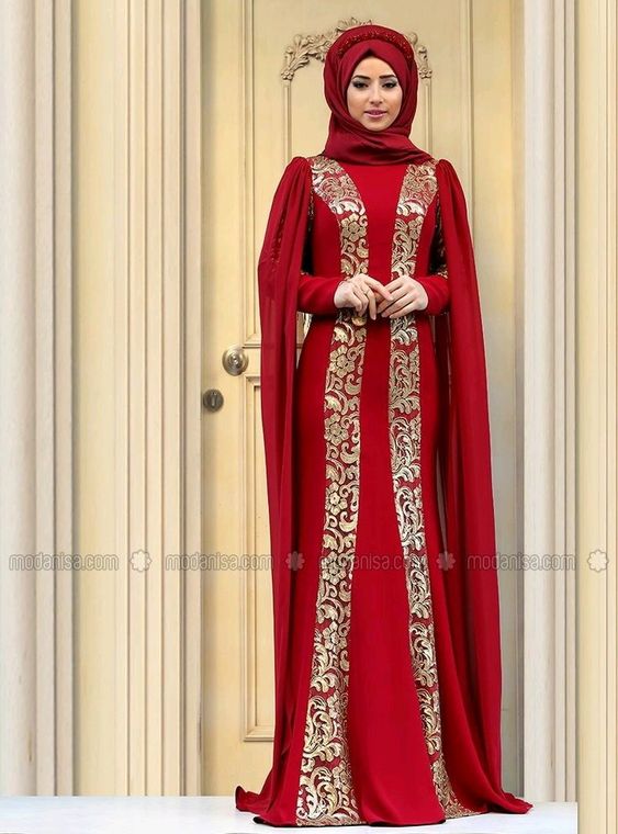 50 Model Gaun Baju Pengantin Muslim Modern Biasa Hingga 