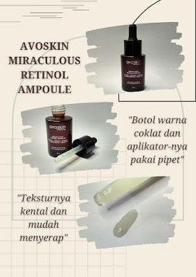 REVIEW AVOSKIN MIRACULOUS RETINOL AMPOULE