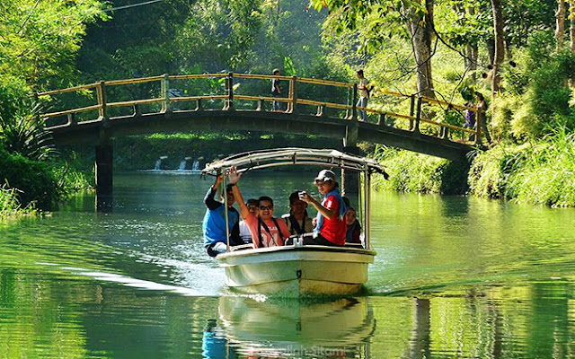 Keliling Danau Andeman di Desa Wisata Sanankerto Malang