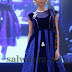 Blue Velvet Tissue Salwar