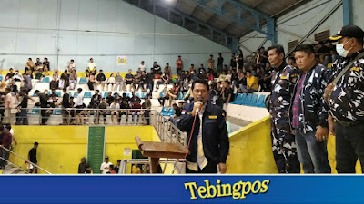 Basyaruddin Nasution SH. MH Tutup Ampi Super Cup 2022 Tebingtinggi