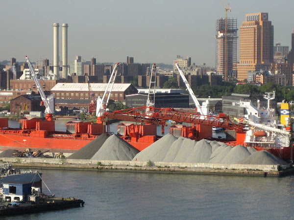 Brooklyn Navy Yard 2 - From the Williamsburg Bridge.