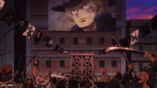 ワンピース アニメ 1081話 サボ ONE PIECE Episode 1081