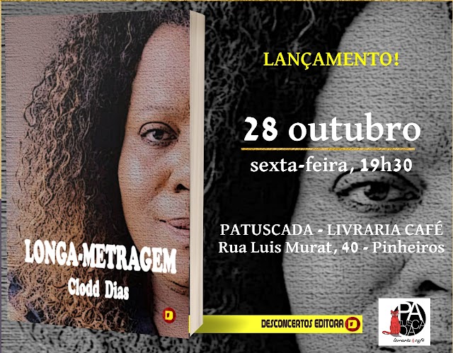 Clodd Dias lança “Longa Metragem”, sua coletânea de poemas