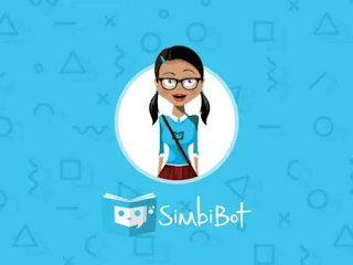 SimbiBot app opening page