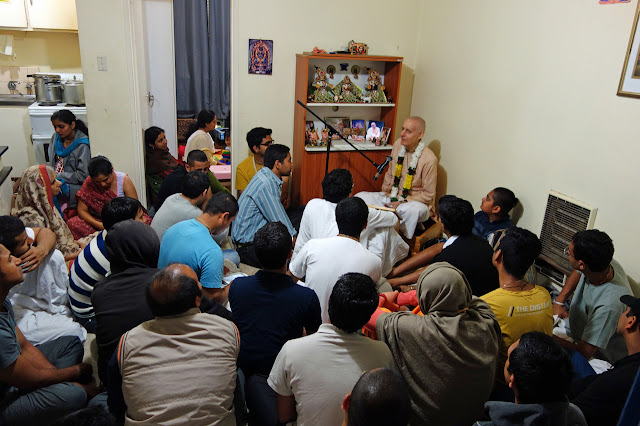 Sankarshan Das Teaching How to Become Relieved from All Suffering in Melbourne