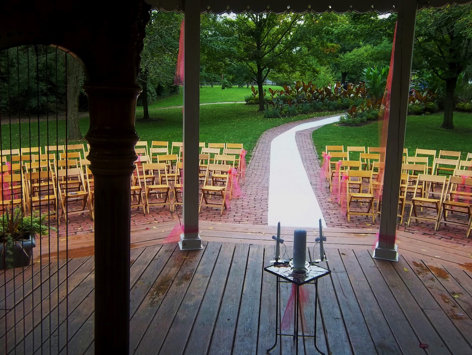 The Classic Harpist Wedding  at Deep River County Park 