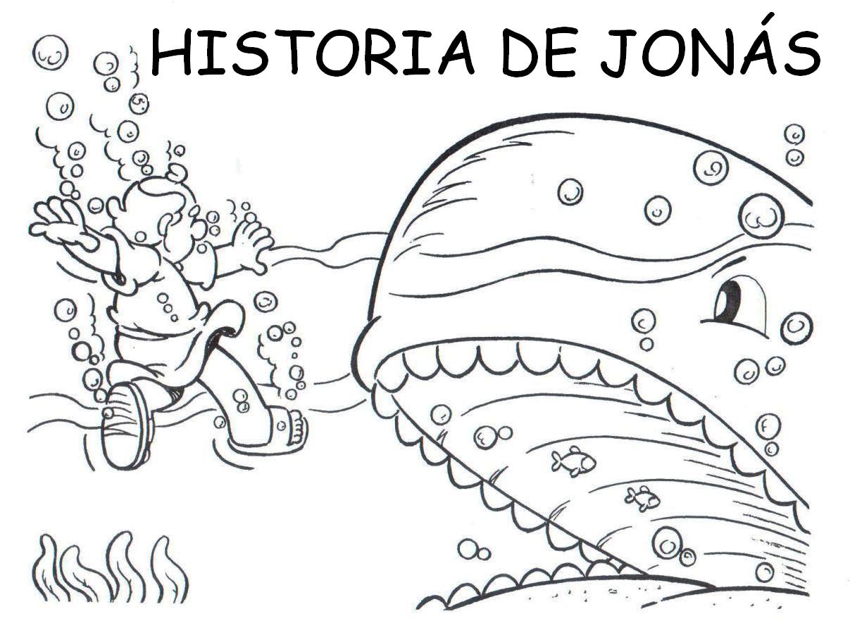 Historias Biblicas para Colorear:  cuenta de ahorros de Jonás ~ Mi  