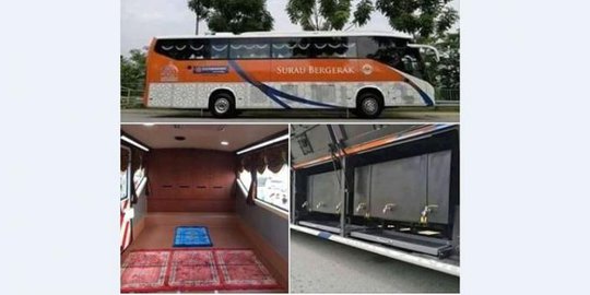 Ubah Bus Menjadi Mushola, Ibadah Sholat Di Negara Ini Menjadi Lebih Mudah