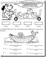Atividades de Alfabetização - Coleção No Mundo da Alfabetização volume 2 (45)