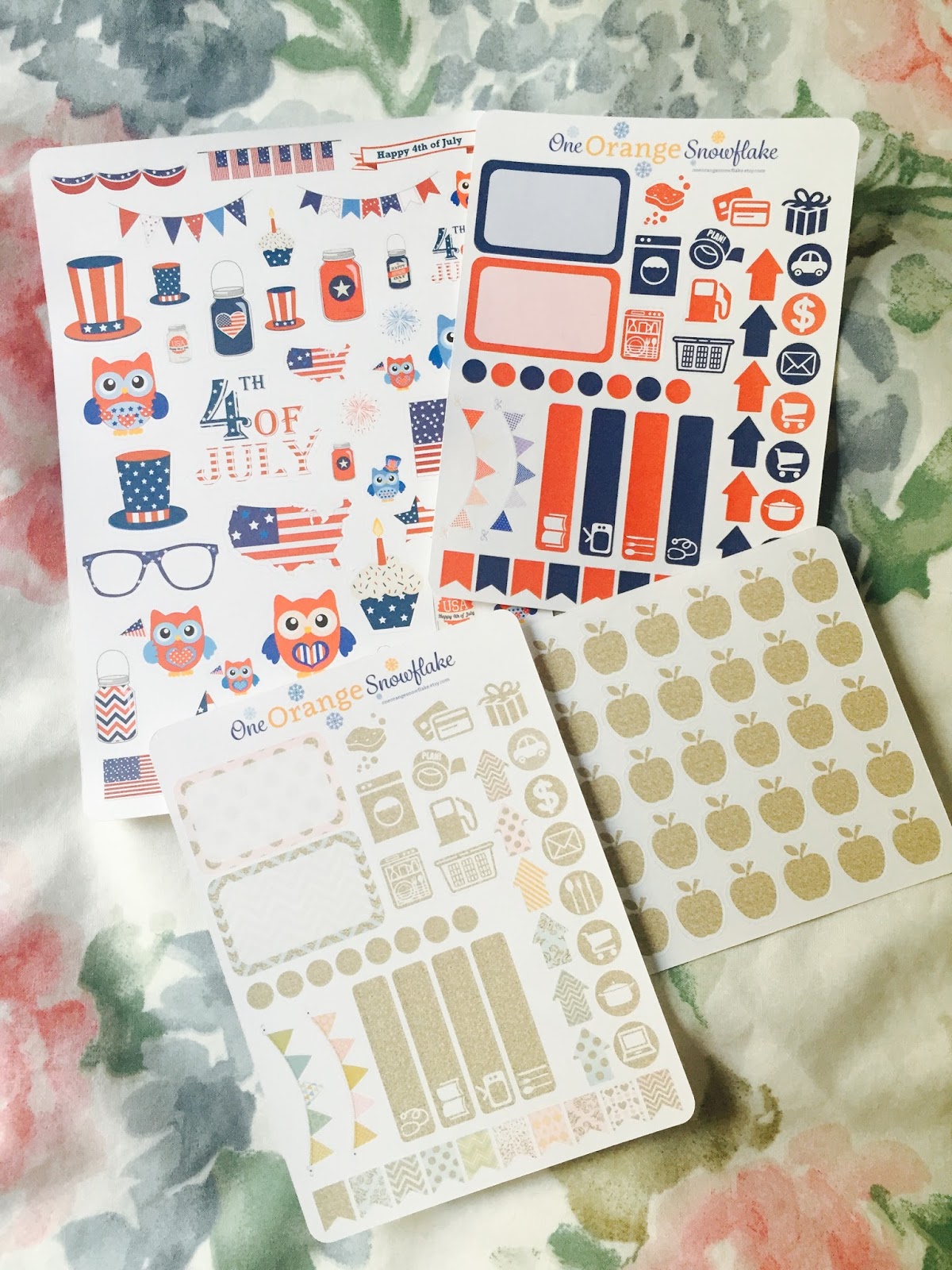 Etsy Stickers Haul 3 and Stickers on the go tips