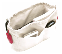 purse organizer with pockets