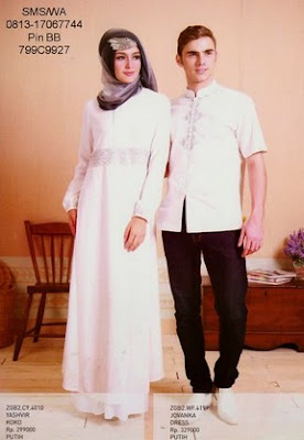 55+ Model Baju Muslim Couple Zoya (Gamis dan KoKo) Terbaru 