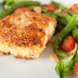 Flaky, delicious parmesan baked cod that will delight the entire family