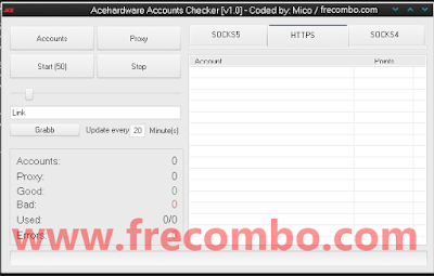 Acehardware Accounts Checker [v1.0] – Coded by Mico