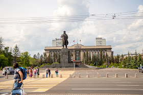 Площаль Ленина Красноярск