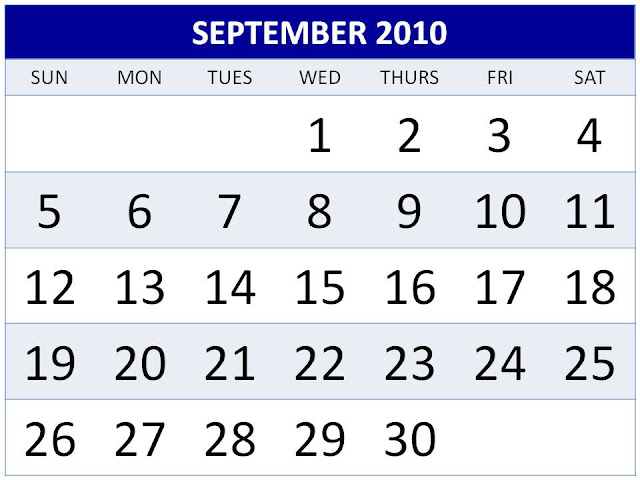 2010 monthly calendar template. monthly calendar template 2010