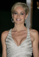 Sharon Stone Cleavage Shots