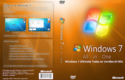 Windows 7 Ultimate DVD Capa