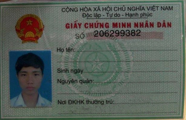 Share 10 Phôi CMND Chưa FIX Cho Anh Em