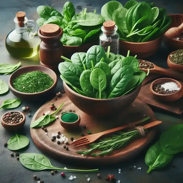 Top 10 Spinach Benefits