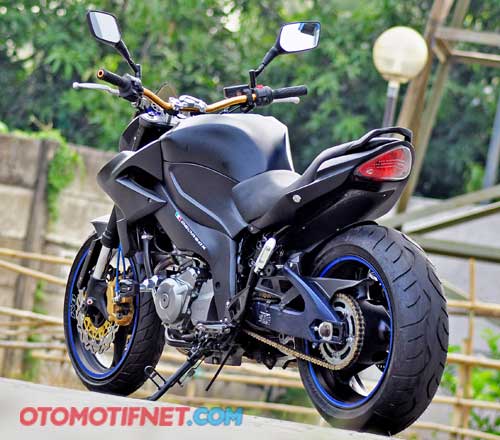 Foto Modifikasi Suzuki Inazuma Si Hitam Bengal