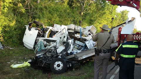 Box truck, bucket truck in fatal accident on FM149 in ...