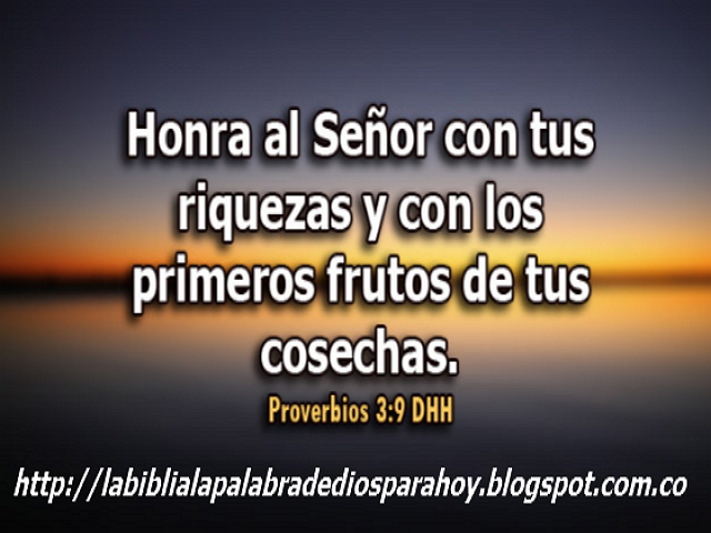 "Oración a Dios por la familia"-Proverbios 3 9