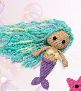 PATRON GRATIS SIRENA AMIGURUMI 41128