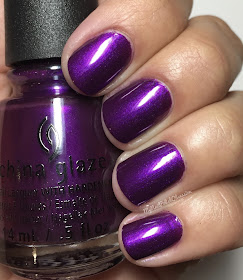 China Glaze; Fall 2016 Rebel Collection - Purple Fiction