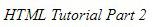 how to make text italic in html