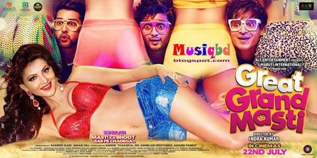 Great Grand Masti (2016) Bollywood Movie Mp3 Songs Album Download