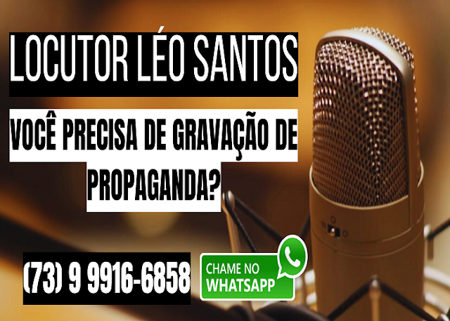 Locutor Online Gravando Agora: Spots, vinhetas, propagandas comerciais para todo o Brasil!