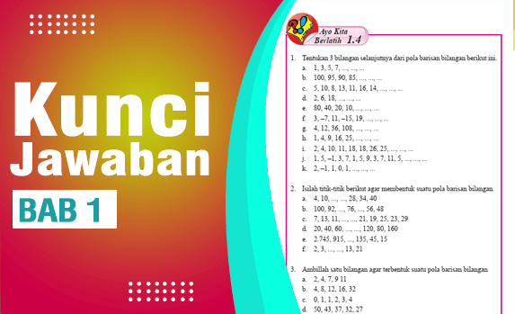 √ KUNCI JAWABAN Matematika Kelas 8 Ayo Kita Berlatih 1.4